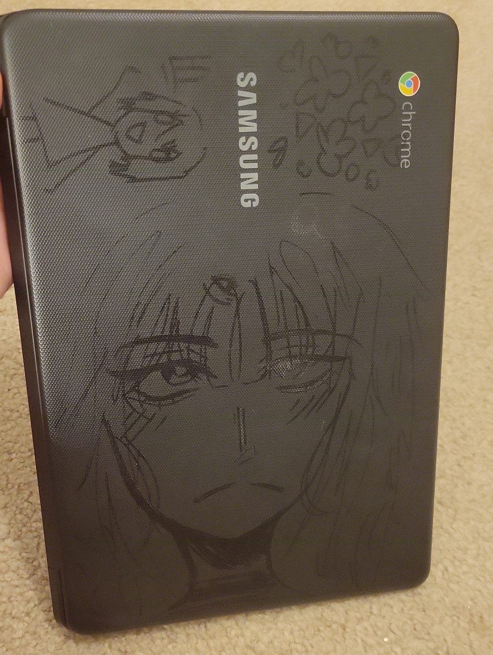 ***READ MORE***Samsung Black Chromebook Laptop with Compact Keyboard